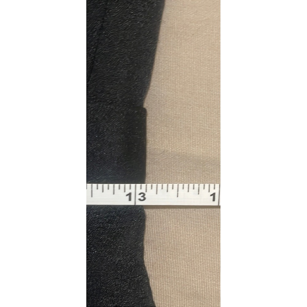 Elie Tahari Black Jacquard Pleated Scoop Neck Sheath Dress Size 0 Cap‎ Sleeve - Picture 7 of 16